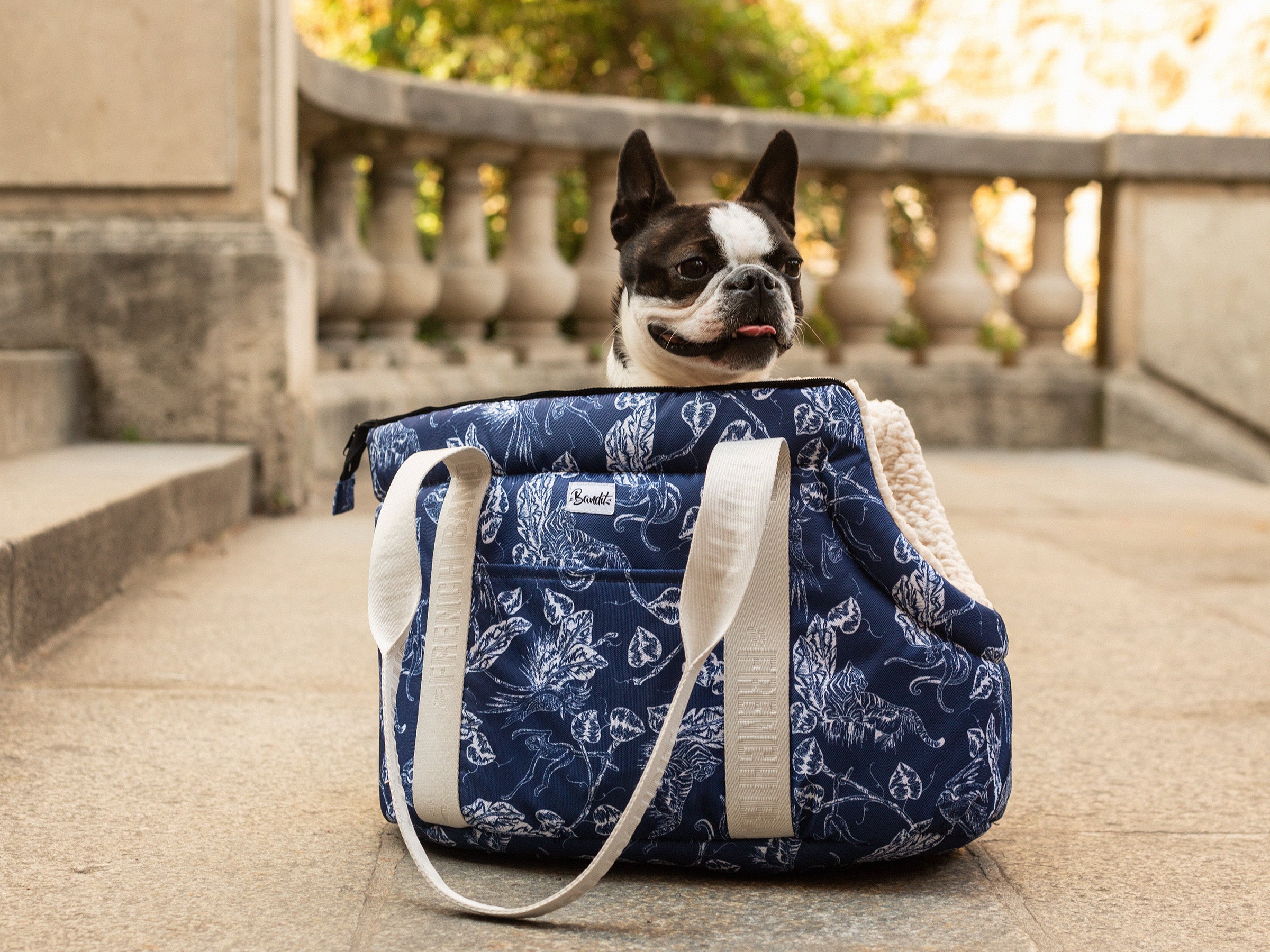 CARRYING BAG - Toile de jouy